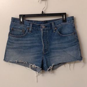 Levi 501 denim shorts